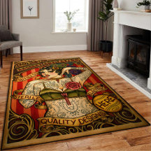 Personalized Tattoo Rug
