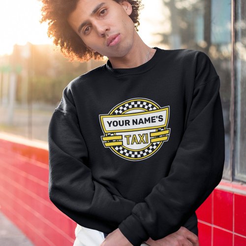 Personalized Taxi Logo Sweatshirt