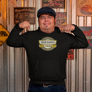 Personalized Taxi Sign Hoodie