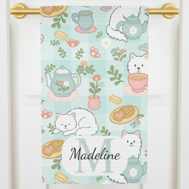 Personalized Tea & Baker Monogram Kitchen Towels (Creator Uploaded)