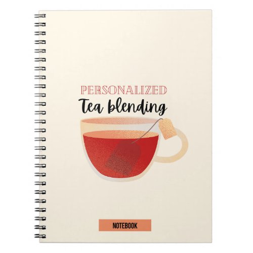 Personalized Tea Blending Notebook