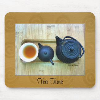 Personalized Tea Setting Still Life Photograph Mouse Pad