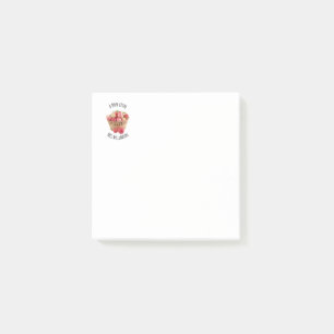 Personalized TEACHER APPRECIATION Apples 3x3 Post-it Notes