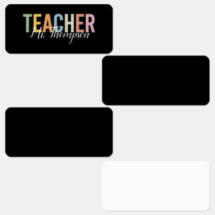Personalized Teacher Appreciation Back to School Labels