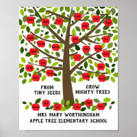 Personalized Teacher Appreciation Class Names