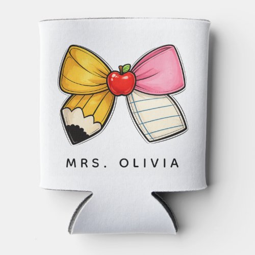Personalized Teacher Appreciation | Custom Teacher Can Cooler