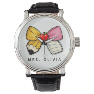Personalized Teacher Appreciation Custom Teacher Watch