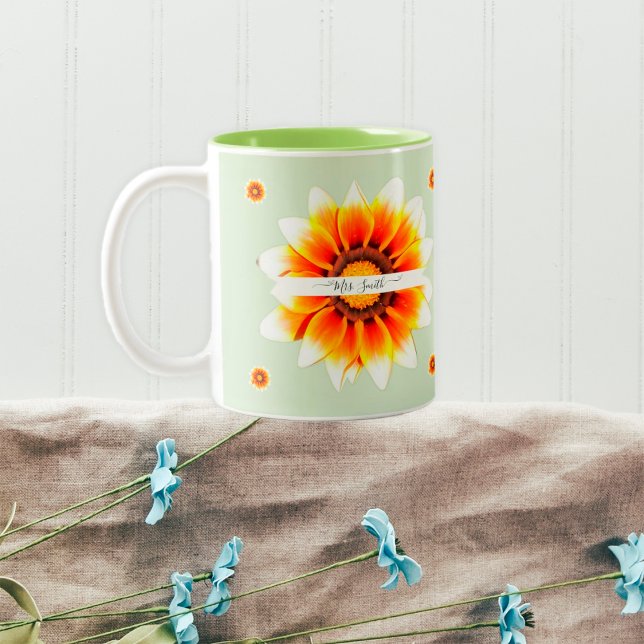 Personalized Teacher Appreciation End Of The Year Two-Tone Coffee Mug (Creator Uploaded)