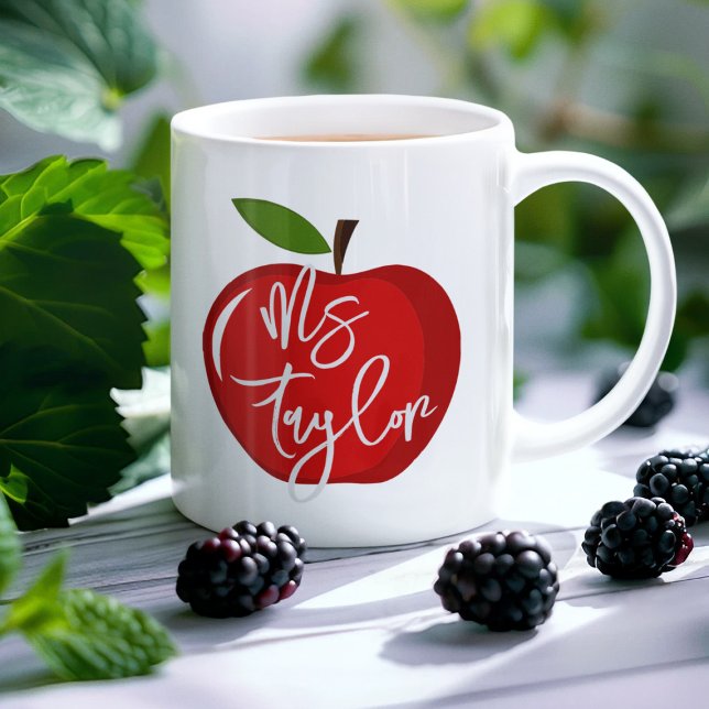 Personalized Teacher Appreciation Gift Giant Coffee Mug (Personalized Teacher Appreciation Gift Giant Coffee Mug)