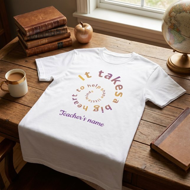 Personalized Teacher Appreciation Gift T-Shirt (Creator Uploaded)