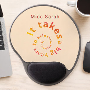 Personalized Teacher Appreciation Mouse Pad - Spir