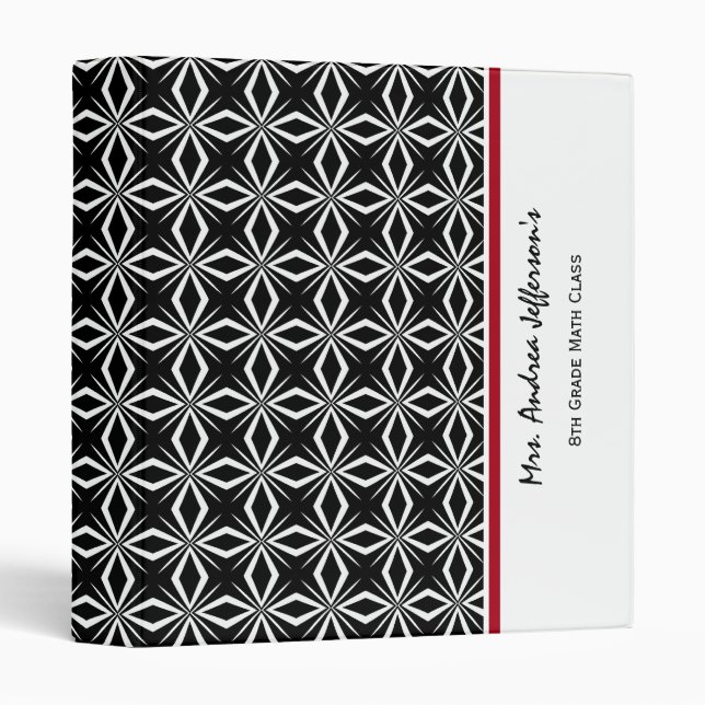 Personalized: Teacher Binder (Front/Spine)