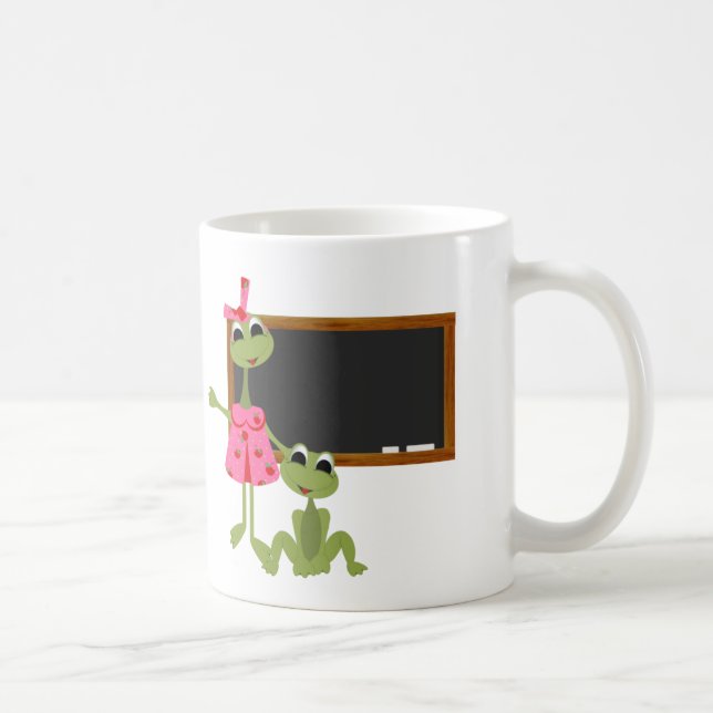 Personalized Teacher Coffee Mug-Chalkboard Coffee Mug (Right)