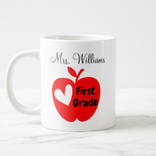 Personalized Teacher Graduation Gift Back 2 School Giant Coffee Mug