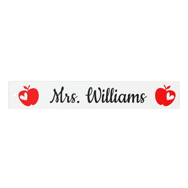 Personalized Teacher Graduation Gift New Grad Job Ruler (Front)