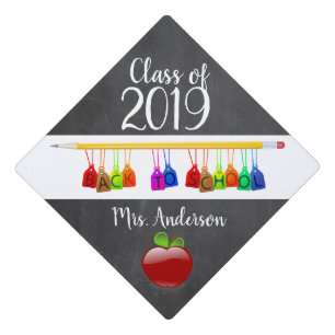 Personalized Teacher Graduatuion Tassel Topper