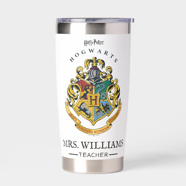 Personalized Teacher | HARRY POTTER™ Badge Insulated Tumbler (Left)