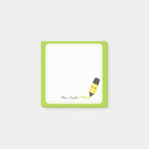 Personalized Teacher Kawaii Highlighter Sticky