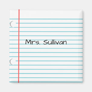 Personalized Teacher Magnet