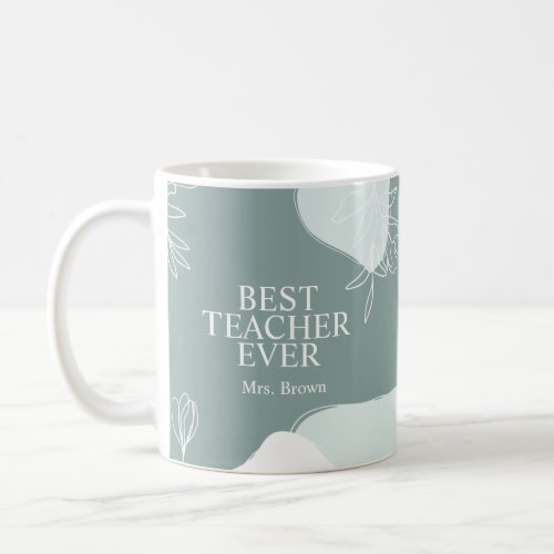 Personalized Teacher Mug