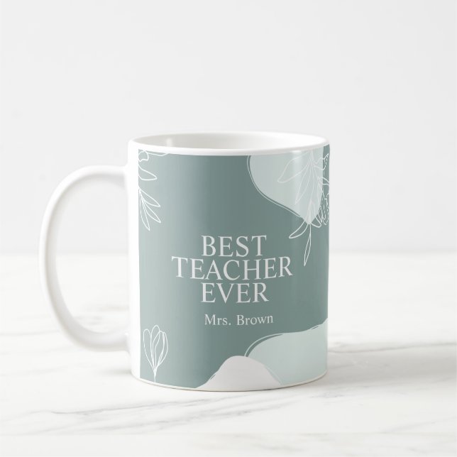 Personalized Teacher Mug (Left)