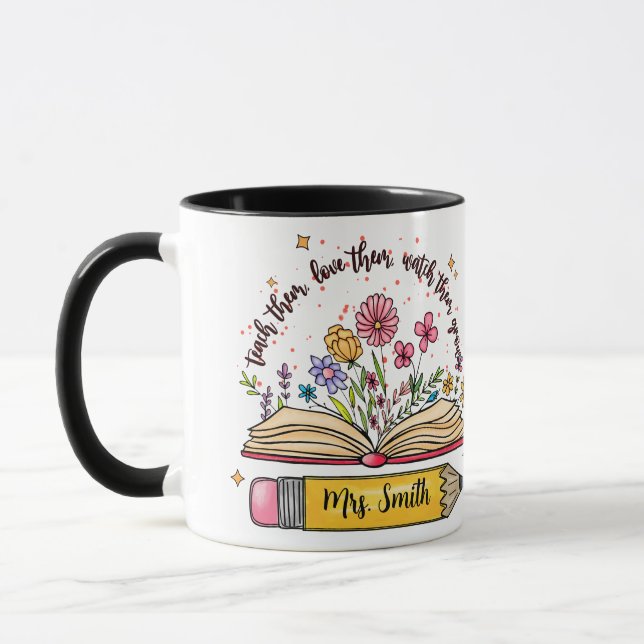 Personalized Teacher Mug (Left)