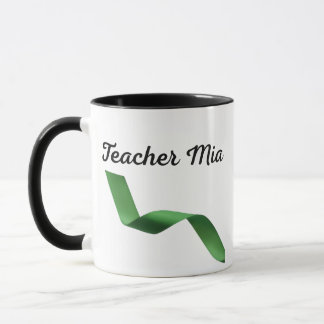 Personalized Teacher Mug, Custom Teacher Name Mug