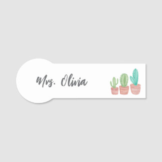 Personalized Teacher Name Tag