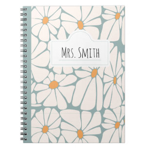 Personalized Teacher Notebook – Custom Name Teache
