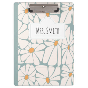 Personalized Teacher Notebook – Custom Name Teache Clipboard