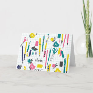 Personalized Teacher Notecards