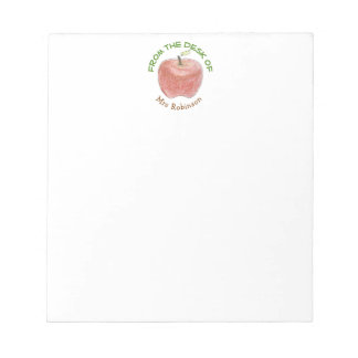Personalized Teacher Notepad