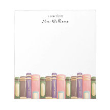 Personalized Teacher Notepad