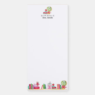 Personalized Teacher Notepad | From the Classroom