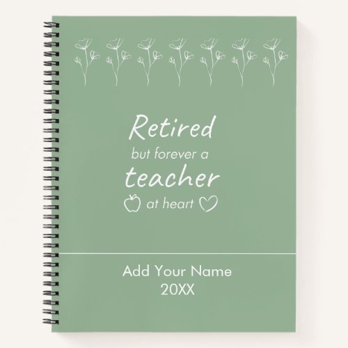 Personalized Teacher Retirement Newyear Gift 