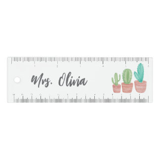Personalized Teacher Ruler | Custom Desk Accessory