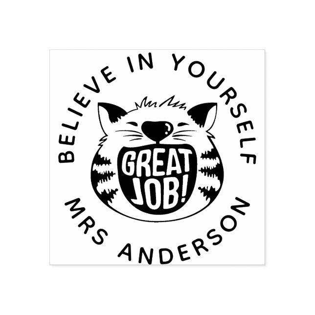 Personalized Teacher Stamp Back to School Gift (Imprint)