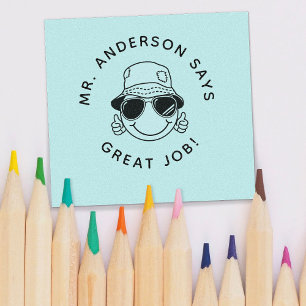 Personalized Teacher Stamp Back to School Gift