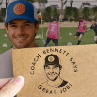 Personalized Teacher Stamp With Custom Photo Stamp