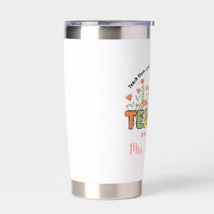 Personalized Teacher Tumbler With Name, Favorite T
