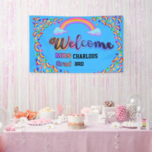 Personalized Teacher Welcome Sign Custom Mrs Cla