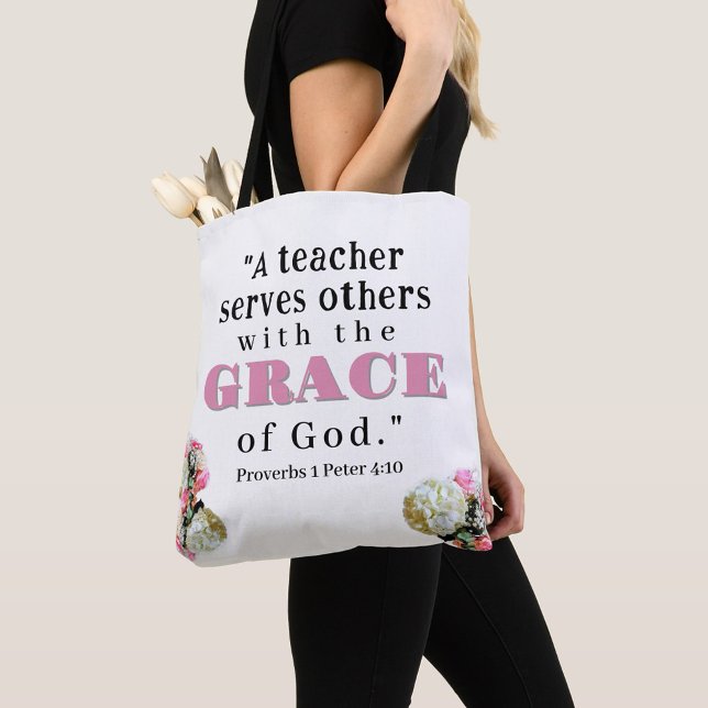 Personalized Teacher's Appreciation Tote Bag (Creator Uploaded)