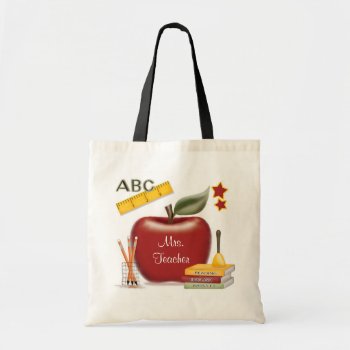 Personalized Teacher's Bag by mybabybundles at Zazzle