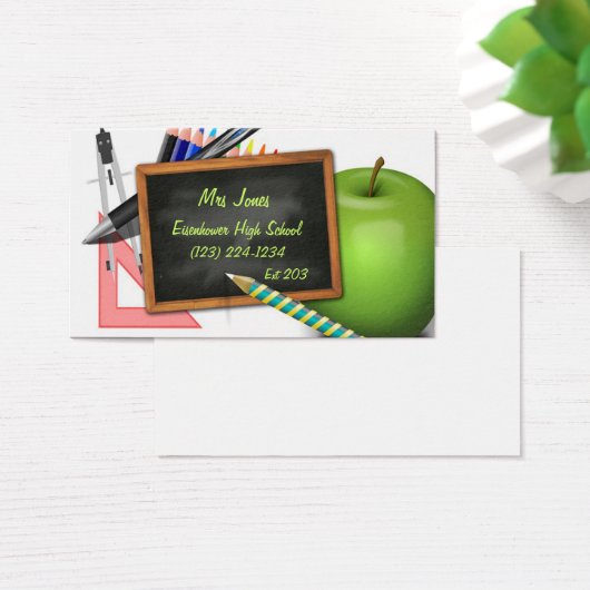 Personalized Teacher's Chalkboard (Desk)