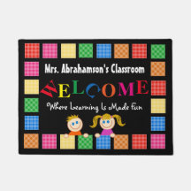 Personalized Teacher's Fun Welcome
