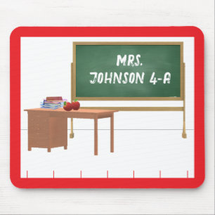 Personalized Teacher's Mouse Pad