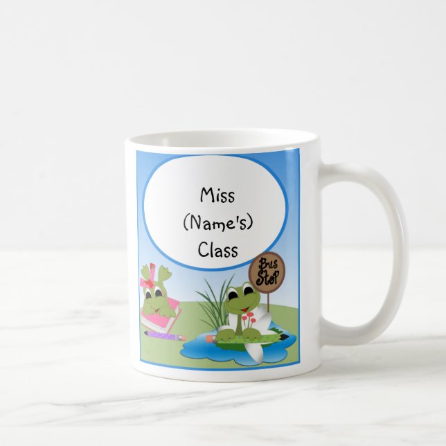 Personalized Teacher's Mug- Coffee Mug (Right)