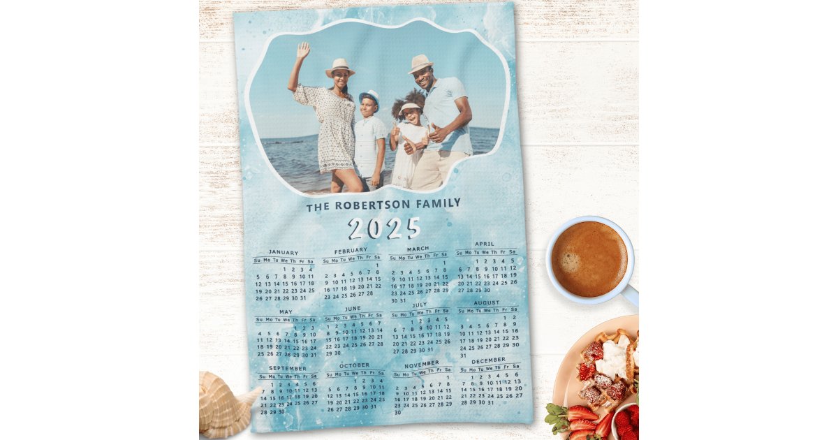 Personalised Kitchen Calendar 2025 