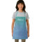 Personalized Teal Blue Ombre Glitter Sparkle Girls