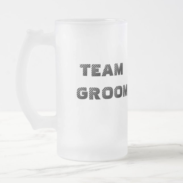 Personalized Team Groom Mug (Left)